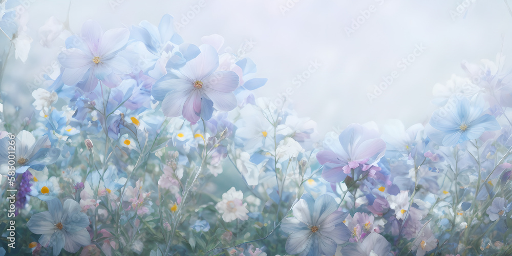 beautiful flowers full blooming, in spring and summer season , can be ...