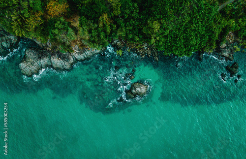 Rocky Queensland turquoise coast
