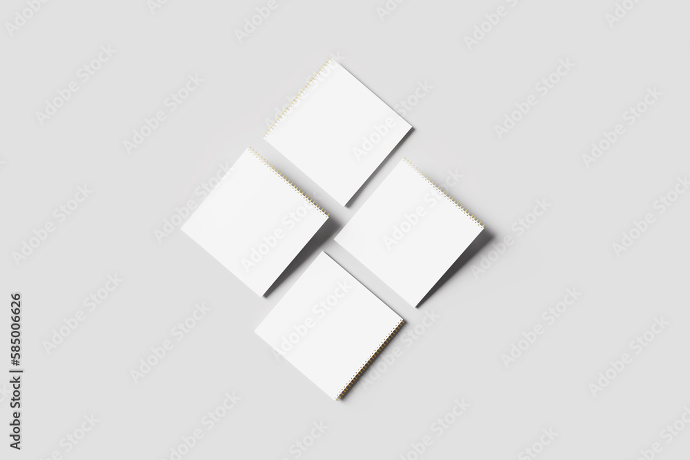 Square Notebook Mockup Square Notebook Mockup