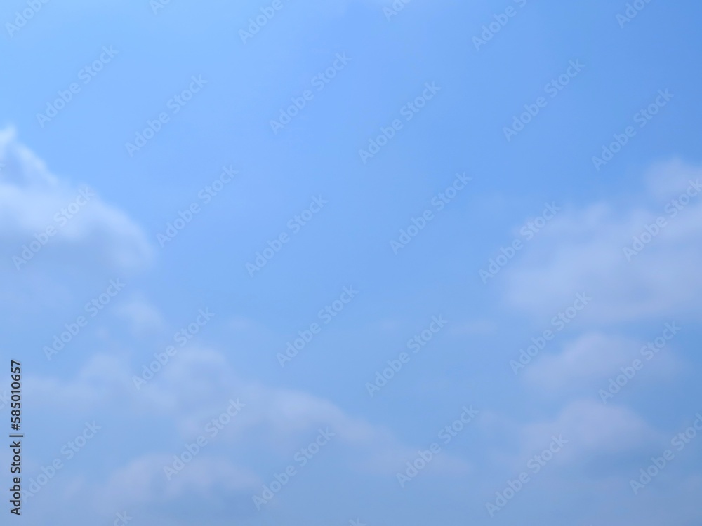 blue sky with layer of clouds for background and wallpapers.The idea of feeling comfortable happiness blue sky with layer of clouds for background and wallpapers.The idea of feeling comfortable happiness