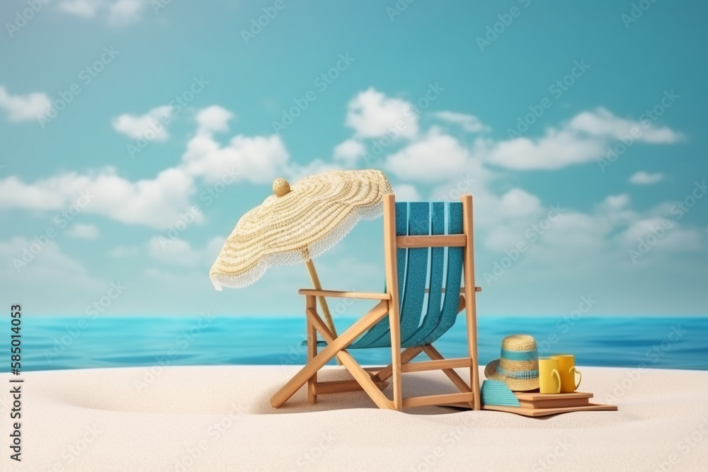 Obraz premium relaxing on the beach