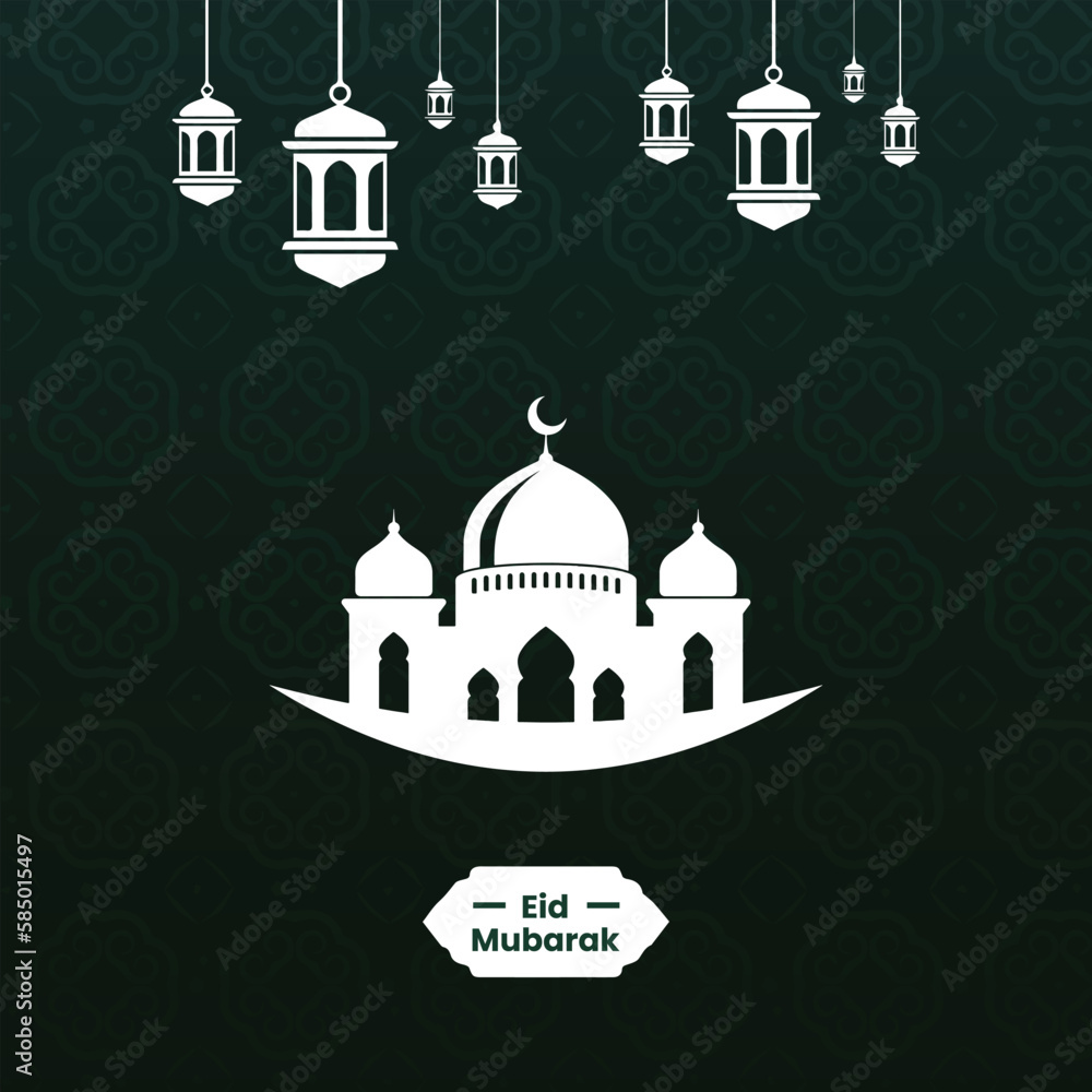 Eid ul fitr 2023 islamic post design