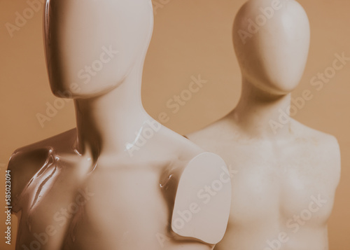 Mannequins in a Studio photo