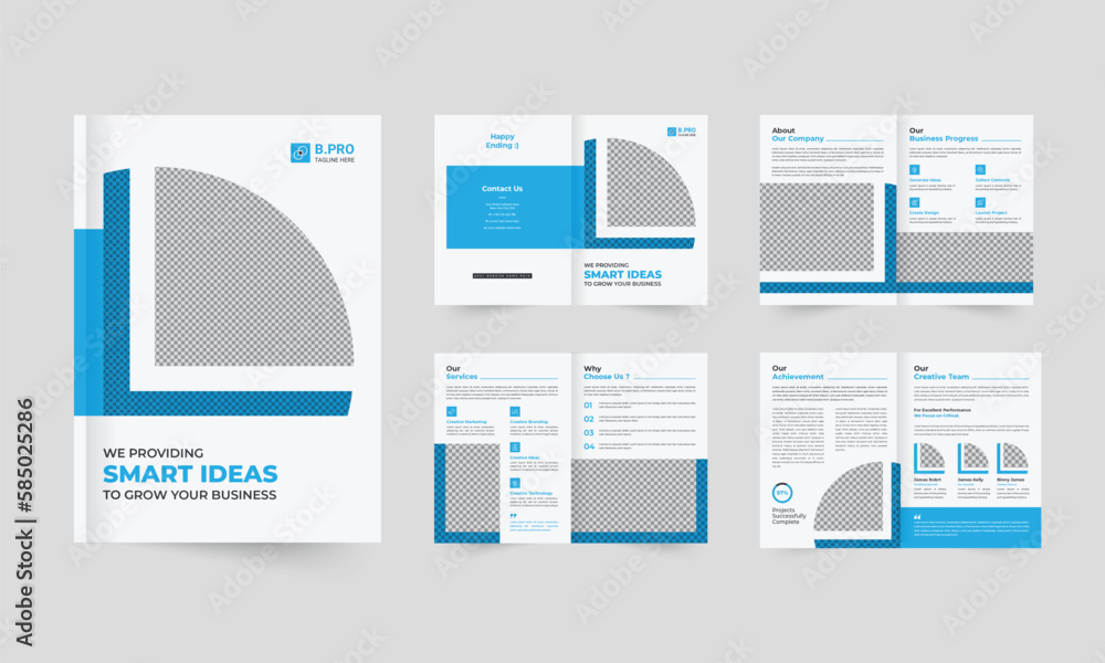 set of minimalist business brochure template with simple style and modern layout set of minimalist business brochure template with simple style and modern layout