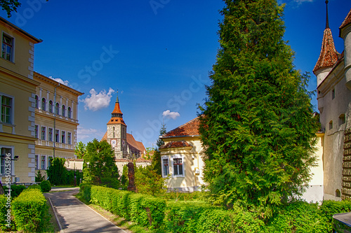 Brasov, Transylsvania, Romania. Ecaterina Gate Catherine's Gate . photo