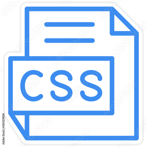 Vector Design CSS Icon Style