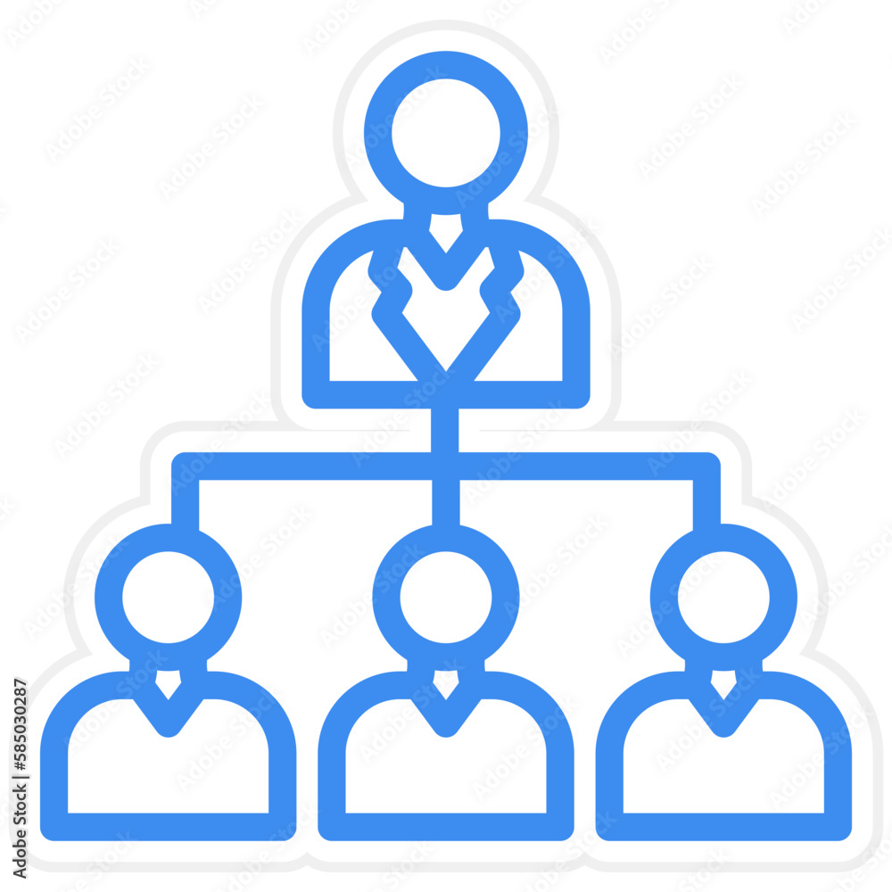 Vector Design Organization Icon Style Vector Design Organization Icon Style