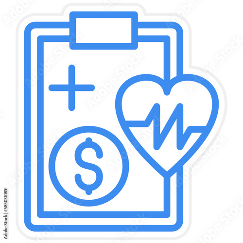 Vector Design Health Insurance Icon Style