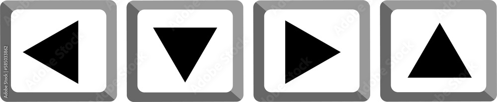 left, right, up, down arrow icon left, right, up, down arrow icon