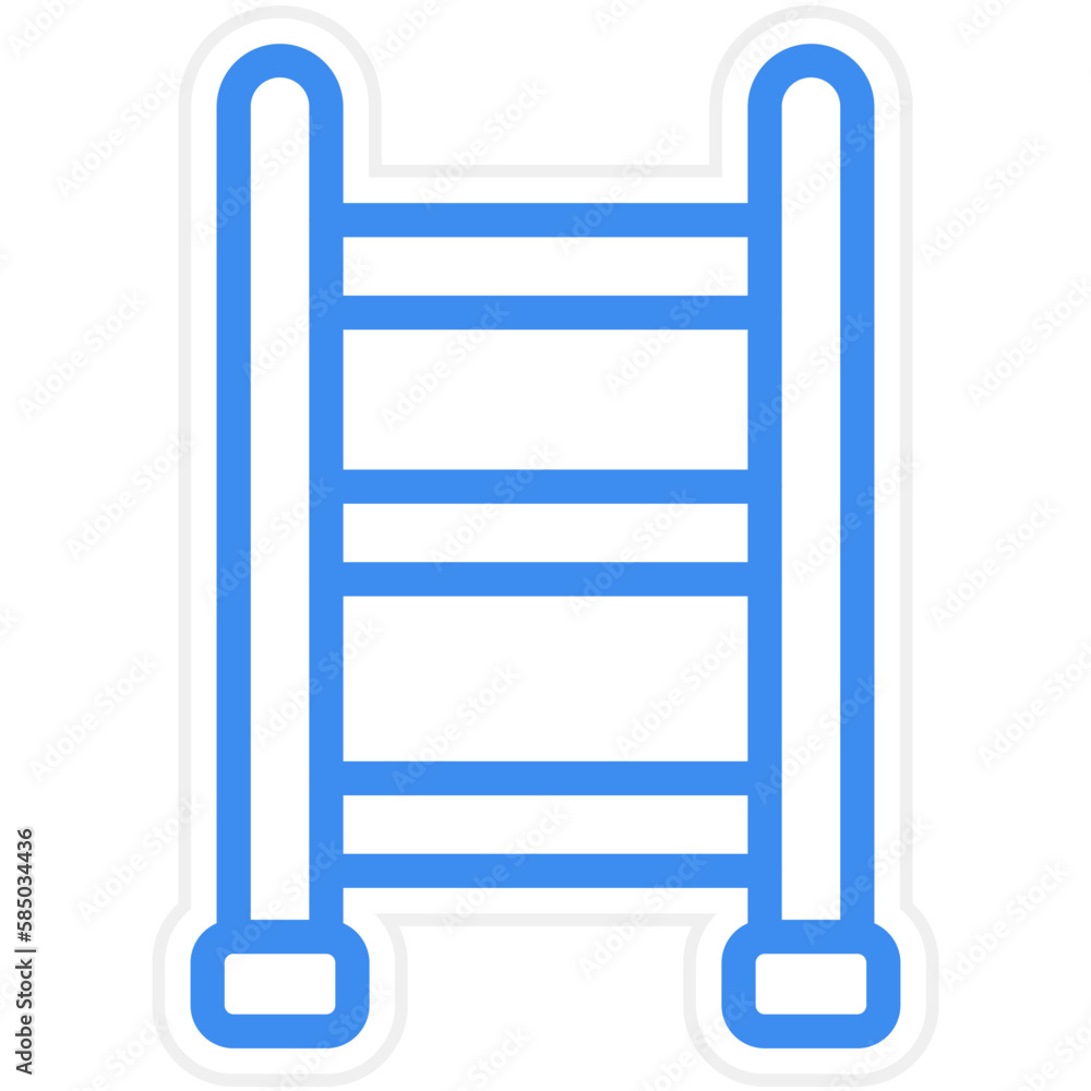 Vector Design Ladder Icon Style Vector Design Ladder Icon Style
