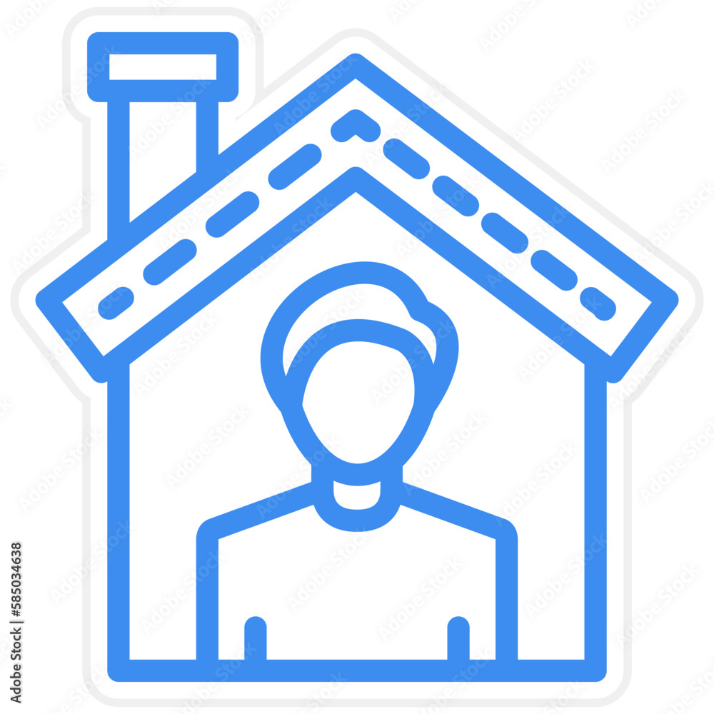 Obraz premium Vector Design Shelter Icon Style