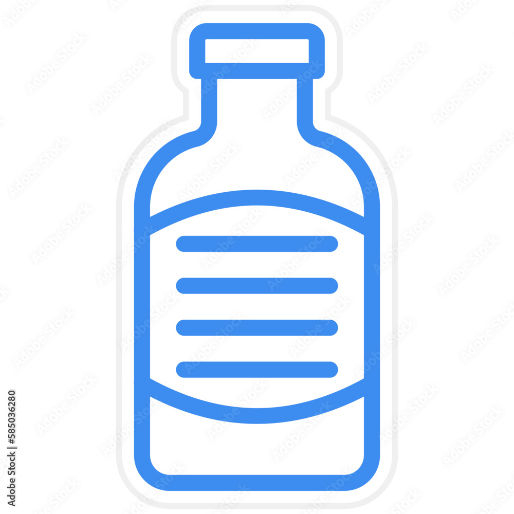Vector Design Syrup Icon Style Vector Design Syrup Icon Style
