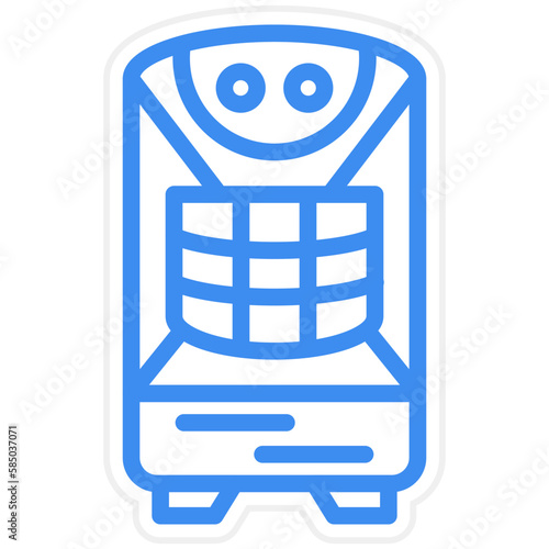 Vector Design Air Cooler Icon Style