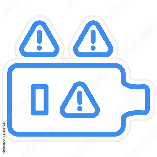 Vector Design Low Energy Icon Style