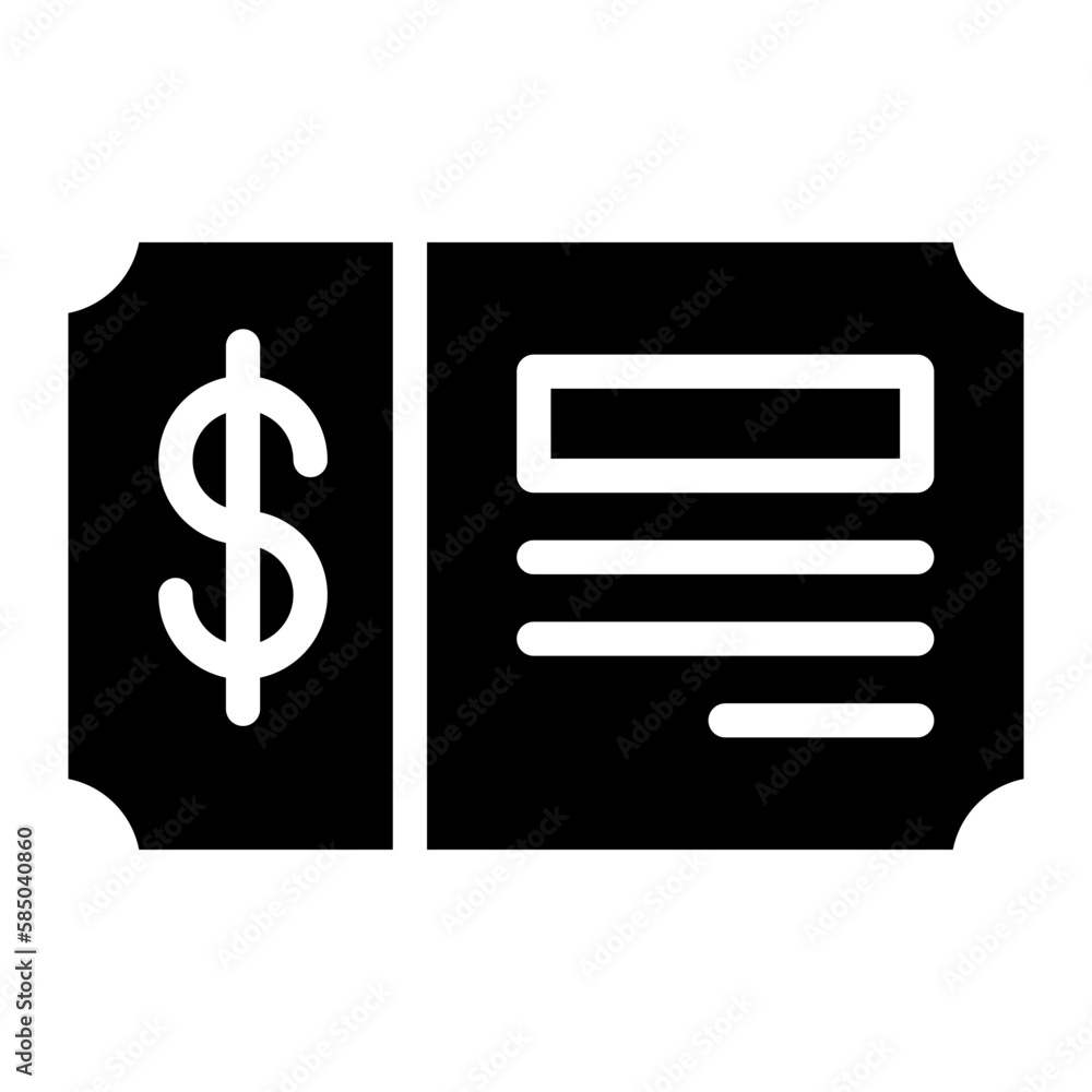 ticket glyph ticket glyph