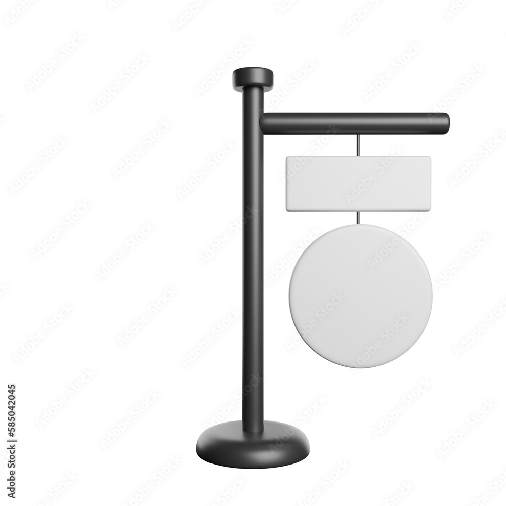 Fototapeta premium Street Sign Pole
