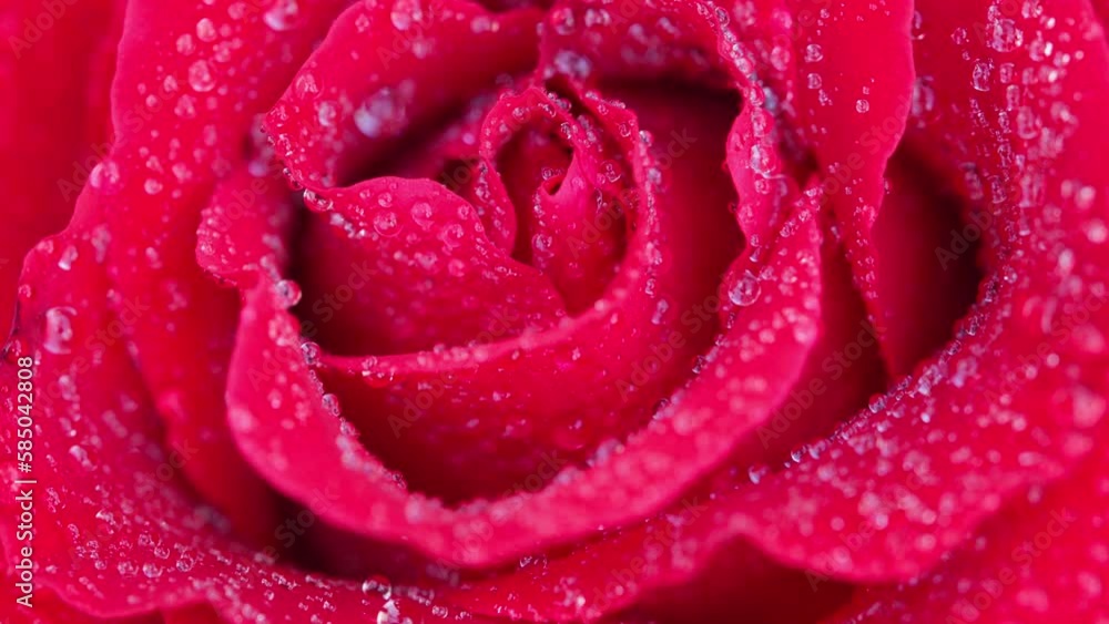 Close up, Beautiful red roses in the garden with water drop Close up, Beautiful red roses in the garden with water drop