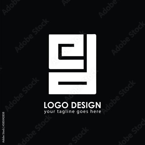 ED ED Logo Design, Creative Minimal Letter ED ED Monogram