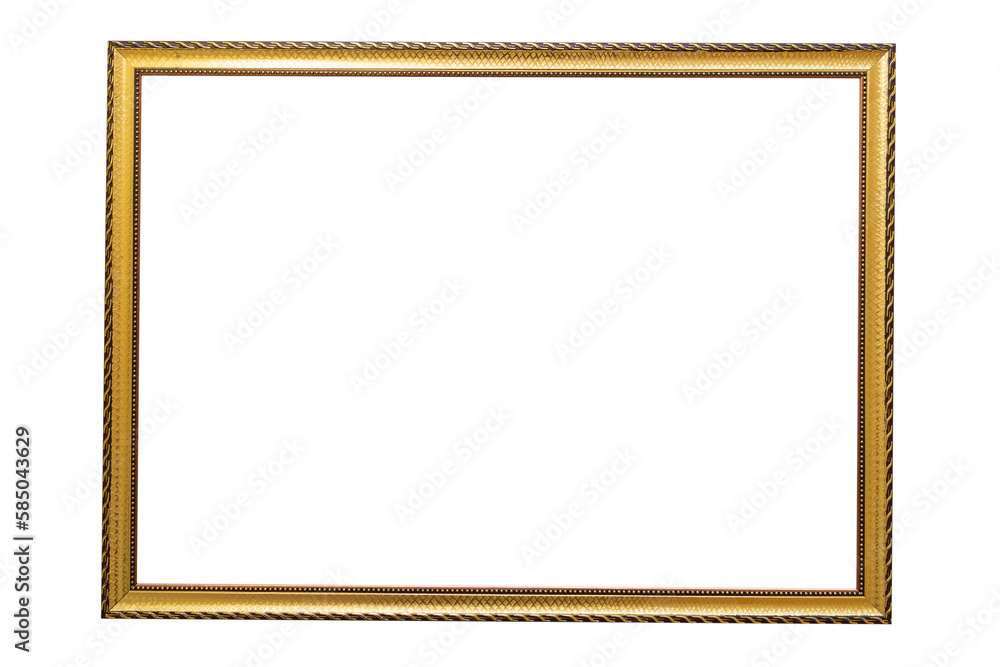 Photo frame or picture with copy space on a white isolated background Photo frame or picture with copy space on a white isolated background