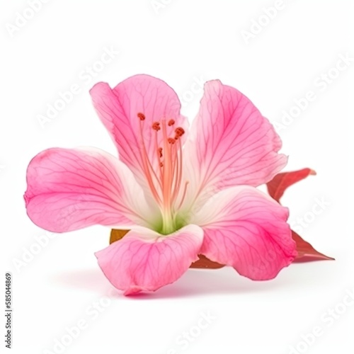 pink lily isolated on white background © FTE