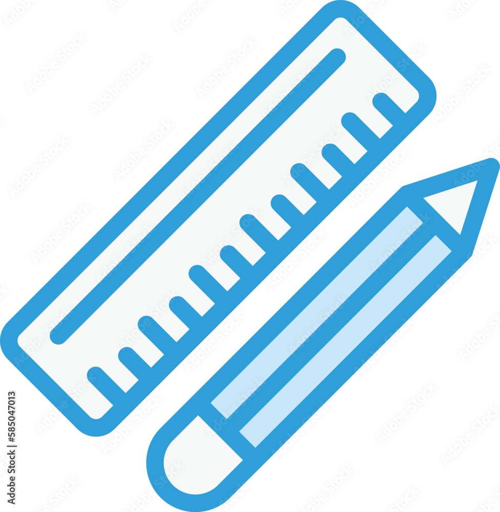 Ruler Vector Icon Design Illustration Ruler Vector Icon Design Illustration