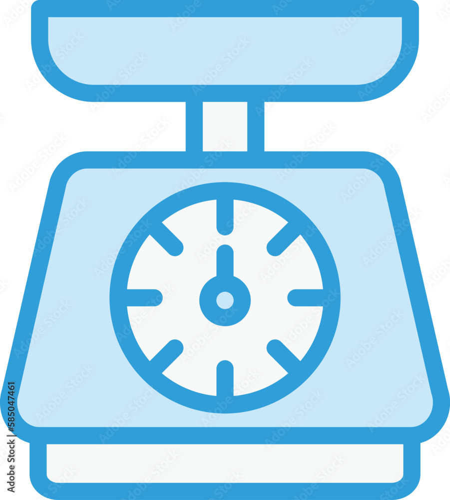 Weight Vector Icon Design Illustration