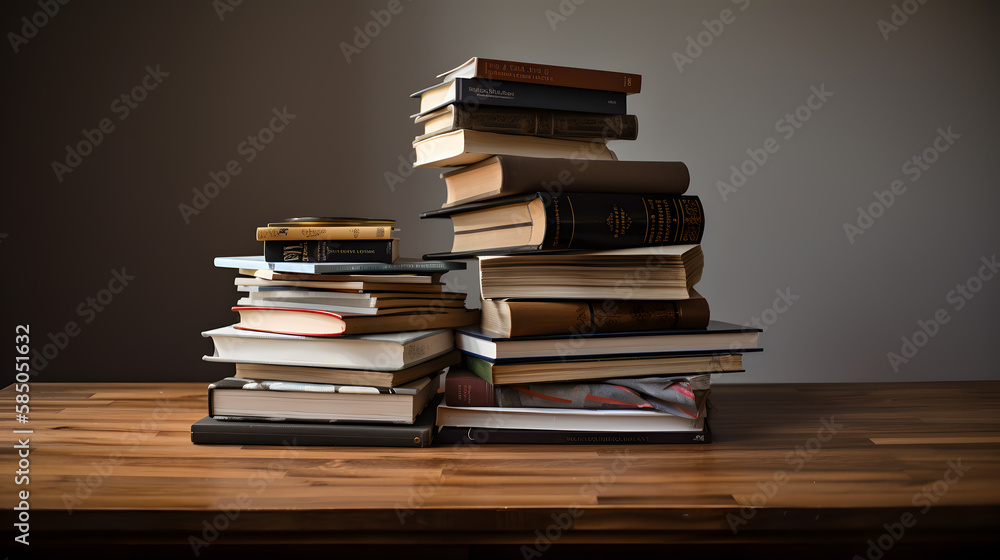 Mindful Books Stack for Reflective Contemplation created using Generative AI Technology. Mindful Books Stack for Reflective Contemplation created using Generative AI Technology.