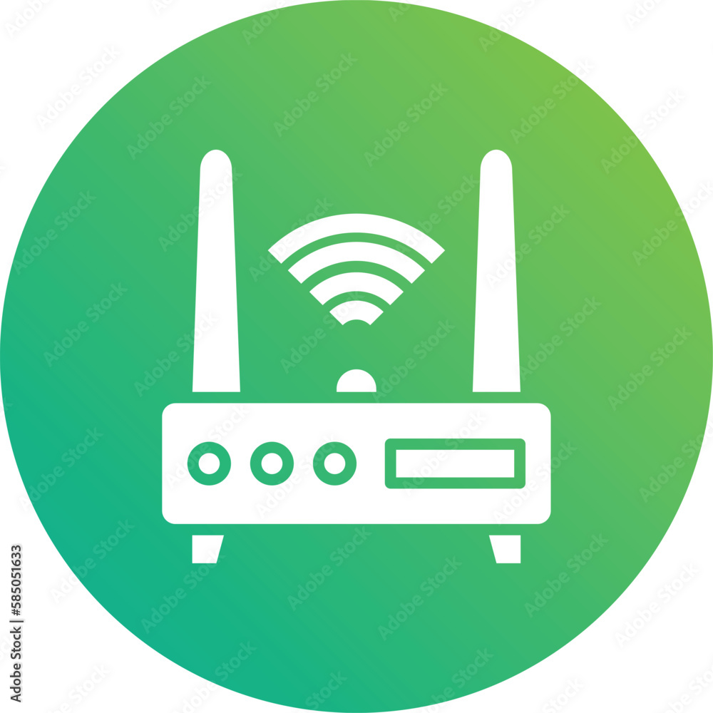 Router Vector Icon Design Illustration Router Vector Icon Design Illustration