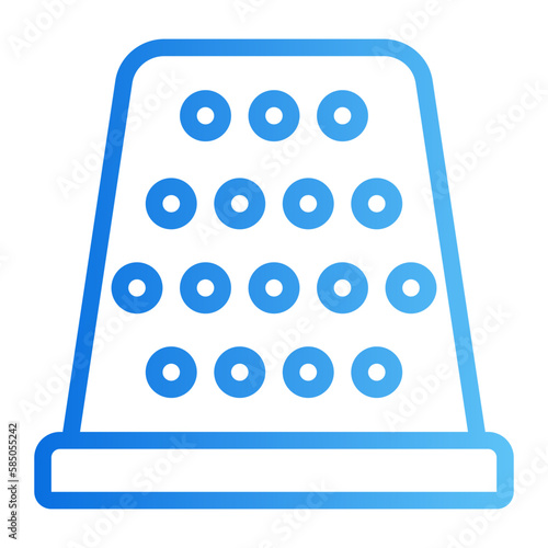 thimble gradient icon