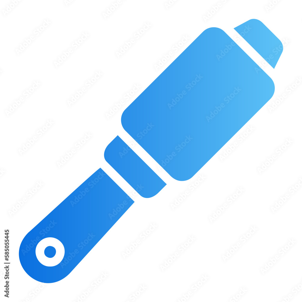 lint roller gradient icon lint roller gradient icon