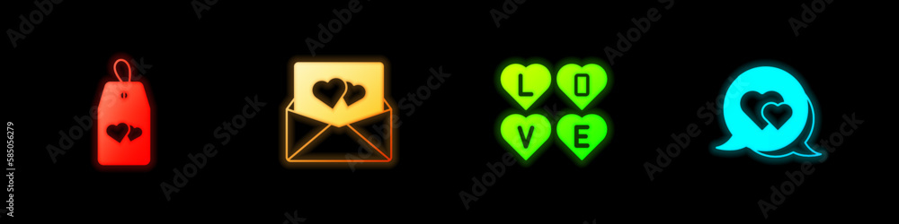 Set Please do not disturb with heart, Envelope Valentine, Love text and Heart speech bubble icon. Vector Set Please do not disturb with heart, Envelope Valentine, Love text and Heart speech bubble icon. Vector