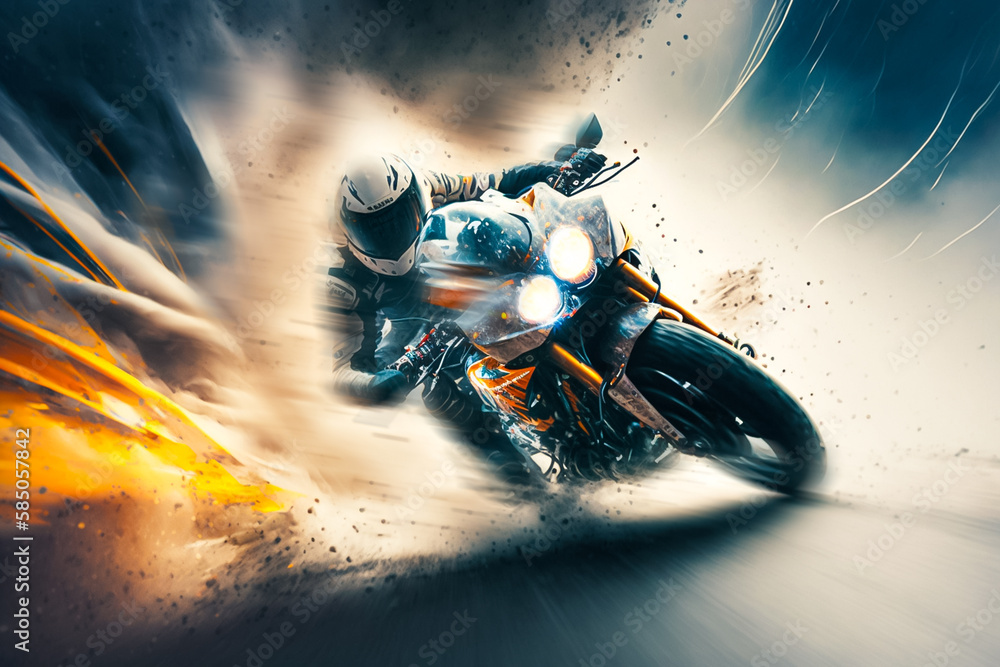 Φωτογραφία Motorrad Superbike Schnell Rennen Speed Bike Fast
