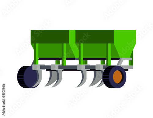 Plough Flat Icon