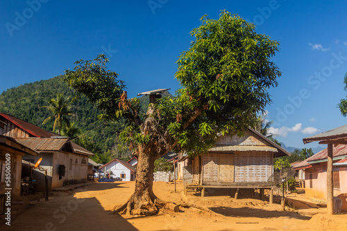 Hathouan village near Nong Khiaw, Laos