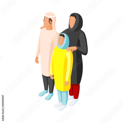 Isometric Arabic Family