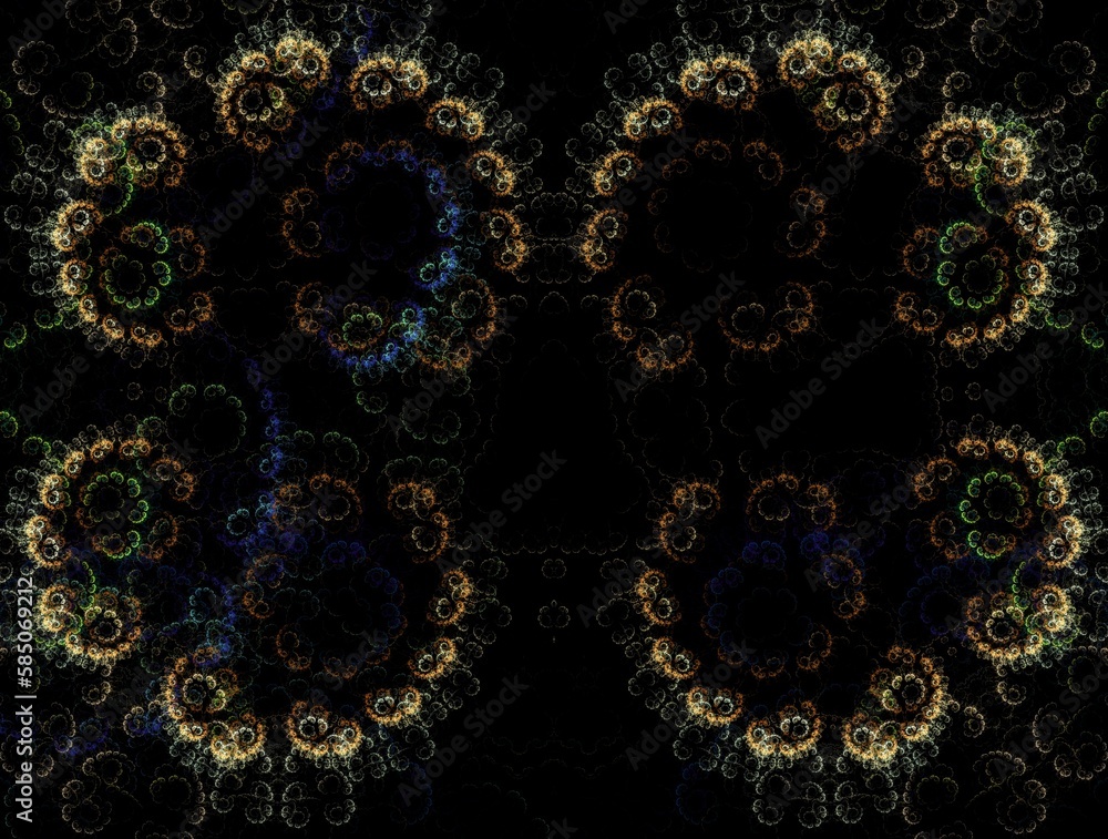 Imaginatory fractal abstract background Image Imaginatory fractal abstract background Image