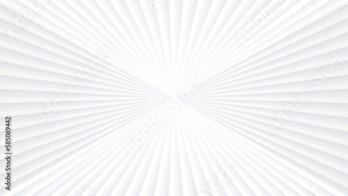 Abstract white background with 3d lines pattern  architecture minimal white gray striped design