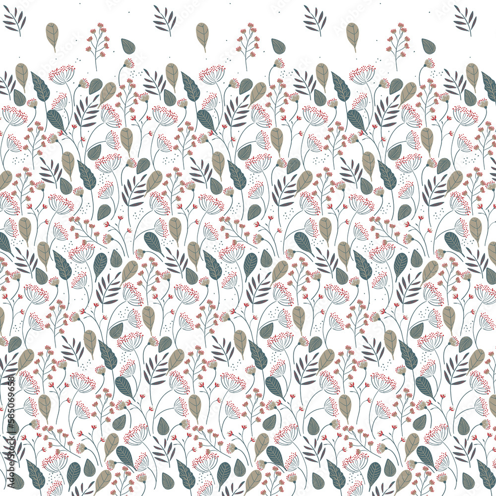 Textile and digital seamless pattern design 