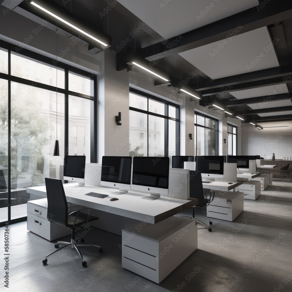 Modern accounting office design Modern accounting office design