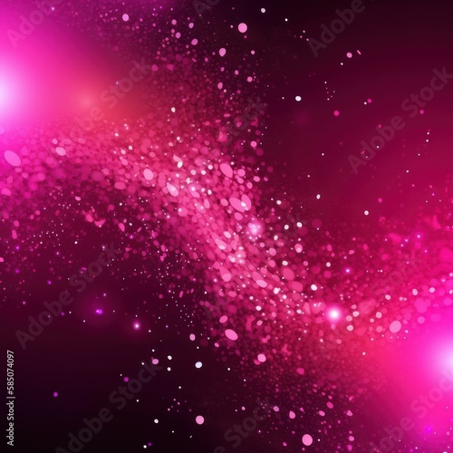 Abstract Pink Particle Background