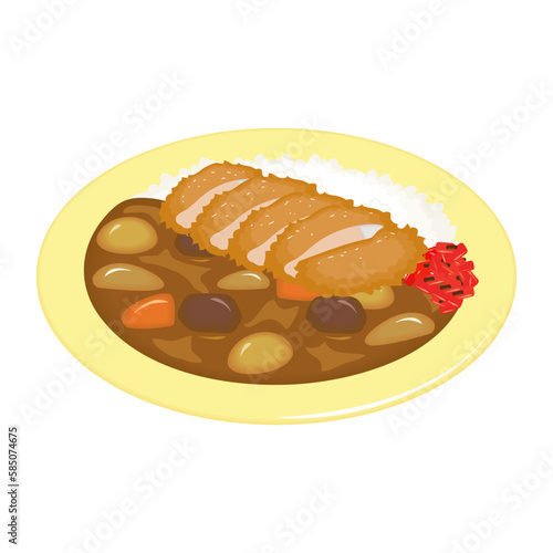 カツカレー