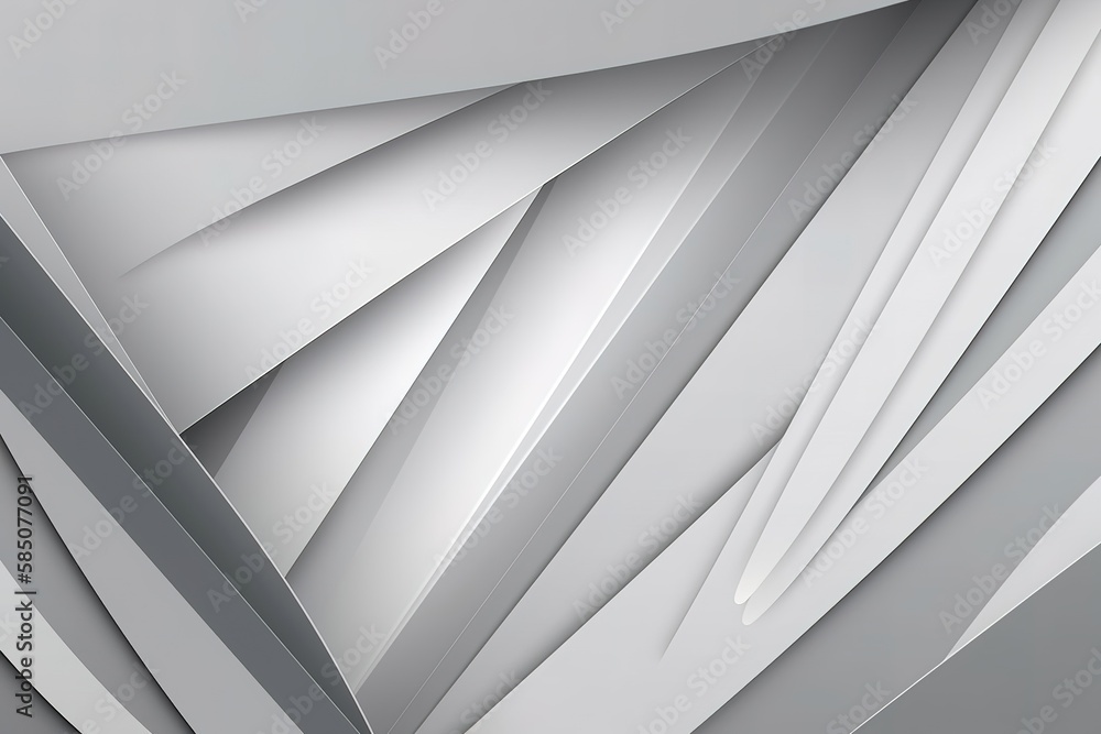 Grey white abstract background paper shine and layer element vector for presentation design. Suit for business, corporate, institution, party, festive, seminar, and talks Grey white abstract background paper shine and layer element vector for presentation design. Suit for business, corporate, institution, party, festive, seminar, and talks