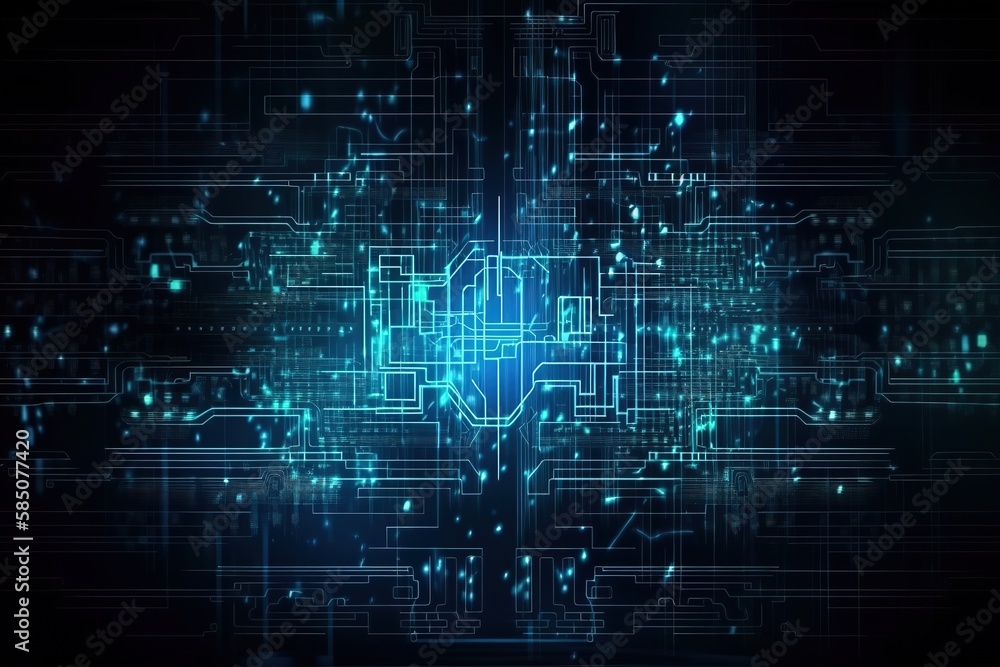 Technology background with abstract digital code motion cyberspace. Abstract high - tech blue neon background for communication concept with digital flow in a cyber space matrix. Technology background with abstract digital code motion cyberspace. Abstract high - tech blue neon background for communication concept with digital flow in a cyber space matrix.