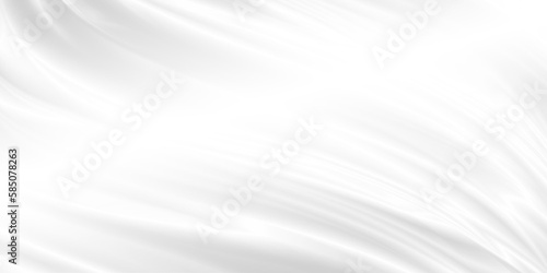 Abstract white fabric background with copy space illustration