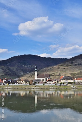 Spitz an der Donau, Wachau, vertikal