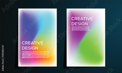 Abstract background creative shape on cover book presentation. Minimal brochure layout and modern report business flyers poster template.