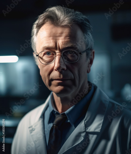 Scientist-Lab Technician-Doctor Portrait-Generative AI