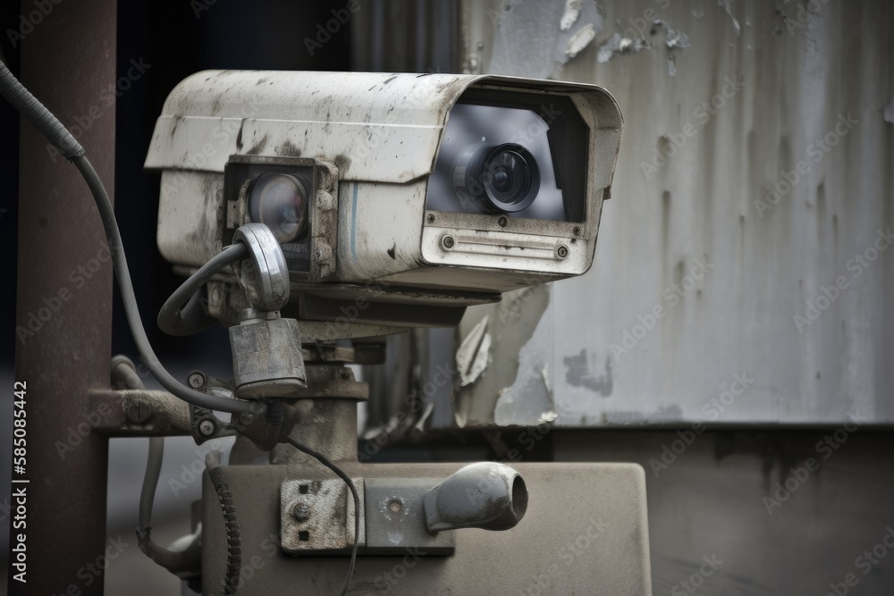 Security Cameras - Surveillance State Concept Photo