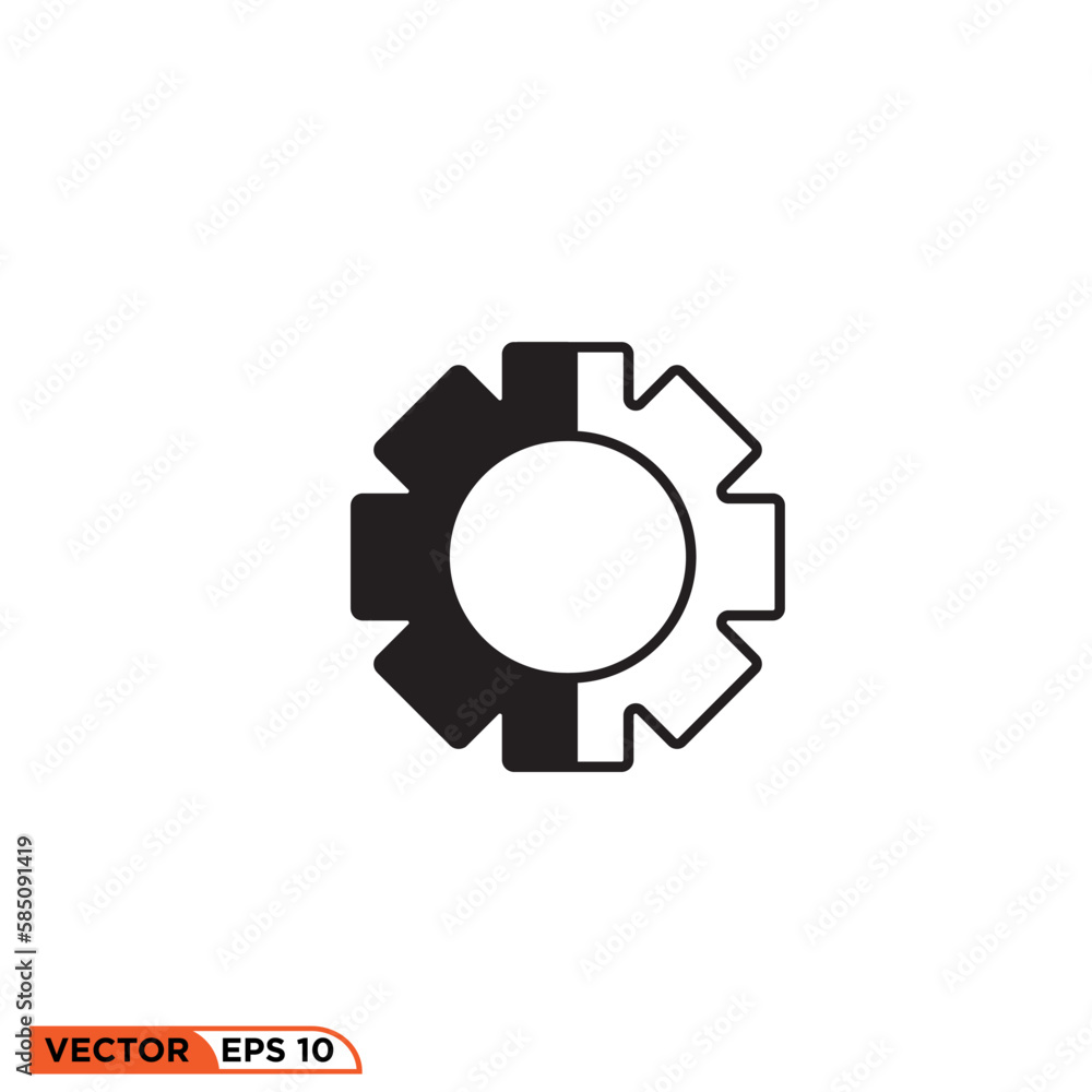 Icon vector graphic of Setting Icon vector graphic of Setting