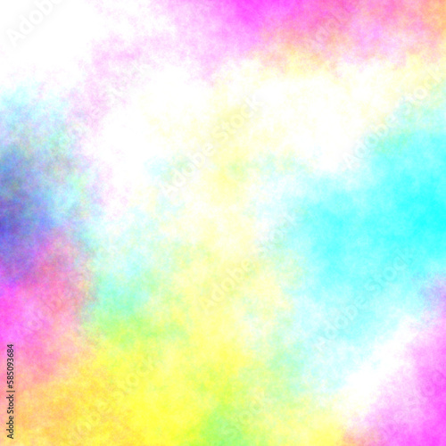 Pastel watercolor background - abstract stained paper. Rainbow colors. 